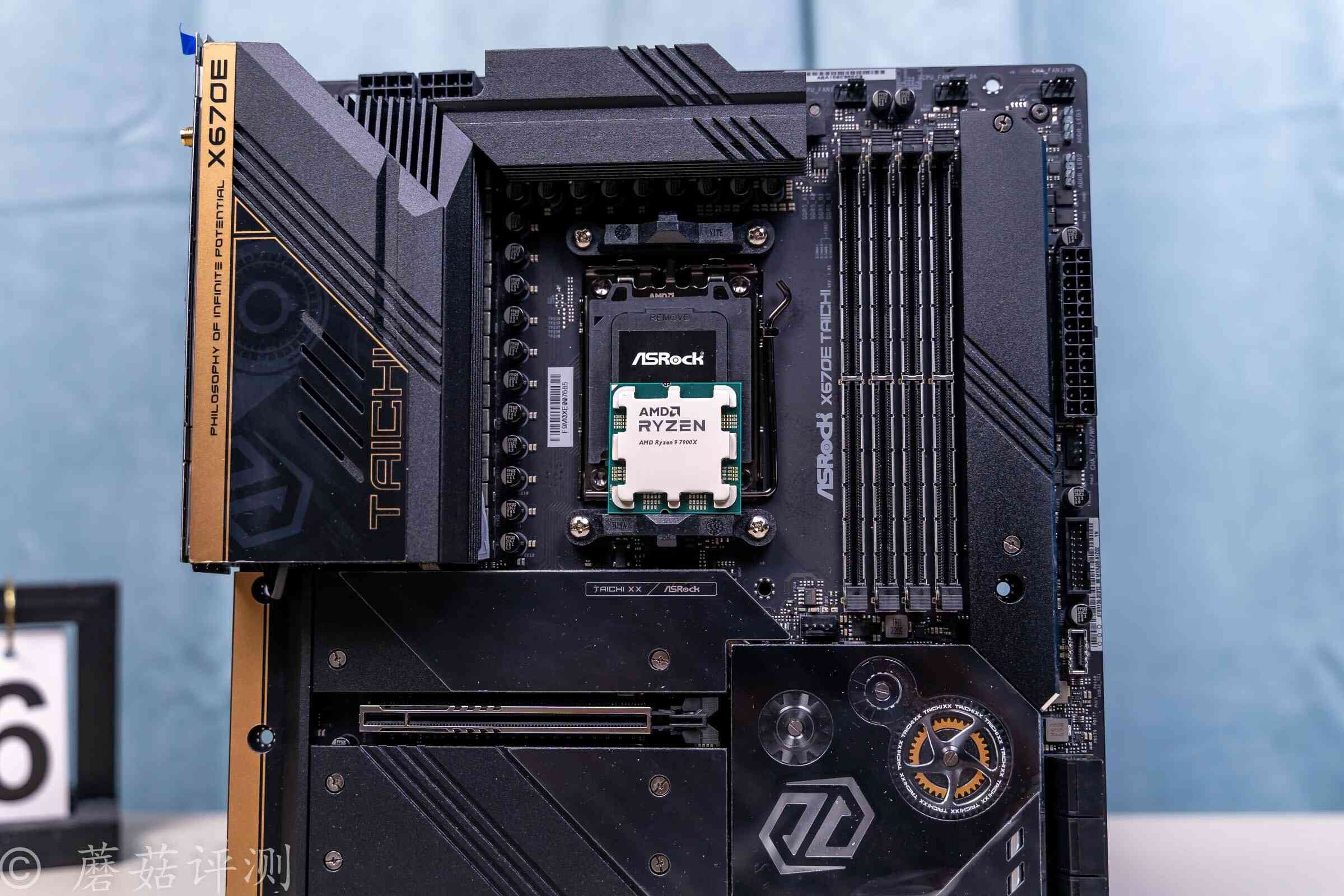 华擎太极X670E主板评测：供电系统毫无波澜，轻松稳定输出180W