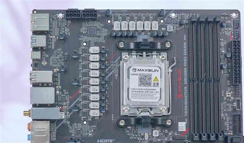 铭瑄主板怎么样 899元的性价比神板！铭瑄B850M PRO DARK WIFI主板评测