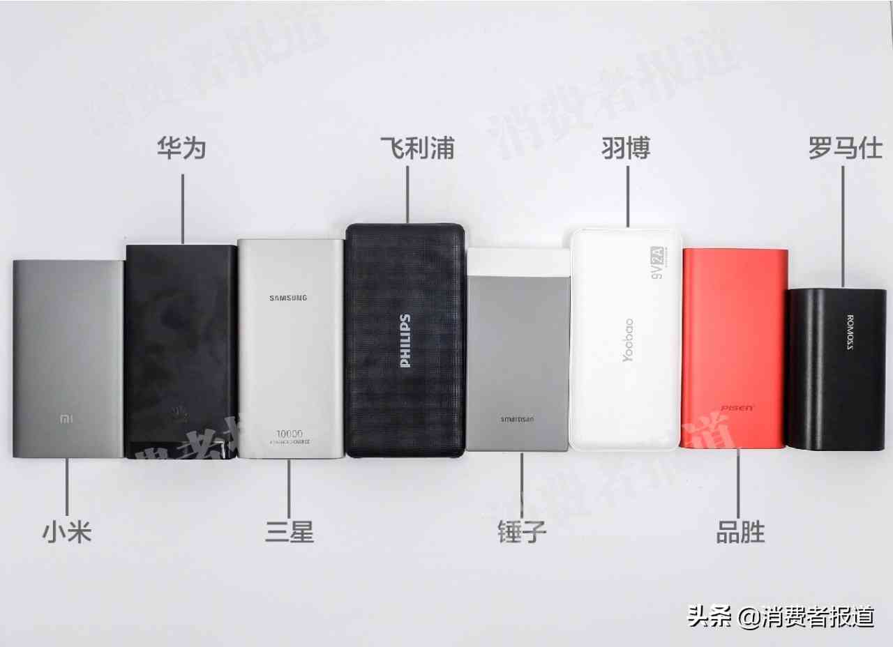 品胜移动电源全面评测：8款移动电源横向对比分析报告